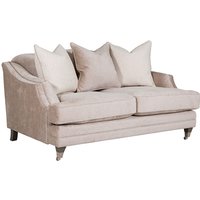 Product photograph of Belvedere Velvet 2 Seater Sofa In Mink With 3 Scatter Cushions from Furniture in Fashion