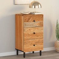 Product photograph of Blanes Acacia Wood Chest Of 3 Drawers In Natural from Furniture in Fashion