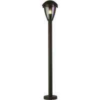 Product photograph of Bluebell Large Outdoor Polycarbonate Post In Dark Grey from Furniture in Fashion