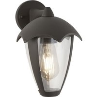 Product photograph of Bluebell Outdoor Polycarbonate Wall Light In Dark Grey from Furniture in Fashion