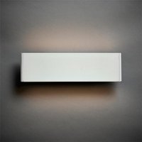 Product photograph of Bodhi Led Small Architectural Wall Light In Matt White from Furniture in Fashion