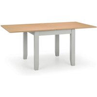 Product photograph of Raisie Extending Wooden Dining Table In Elephant Grey from Furniture in Fashion