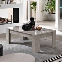 Product photograph of Breta High Gloss Coffee Table Rectangular In Grey Marble Effect from Furniture in Fashion