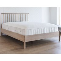 Product photograph of Burbank Wooden Super King Size Bed In Oak from Furniture in Fashion