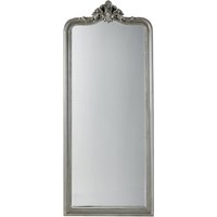 Product photograph of Cabot Leaner Floor Mirror With Silver Wooden Frame from Furniture in Fashion
