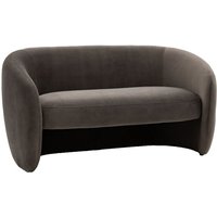 Product photograph of Calvi Fabric 2 Seater Sofa In Espresso from Furniture in Fashion