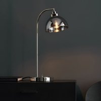 Product photograph of Caspar Steel Table Lamp In Nickel from Furniture in Fashion