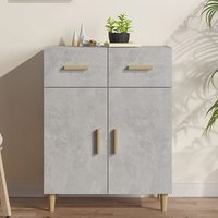 Product photograph of Cartier Sideboard With 2 Doors 2 Drawers In Concrete Effect from Furniture in Fashion