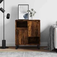 Product photograph of Celina Wooden Sideboard With 2 Doors In Smoked Oak from Furniture in Fashion