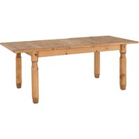 Product photograph of Central Wooden Extending Dining Table In Oak from Furniture in Fashion