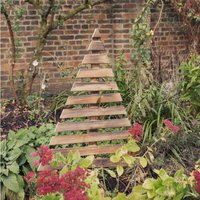 Product photograph of Cerritos Small Wooden Garden Christmas Tree In Natural from Furniture in Fashion