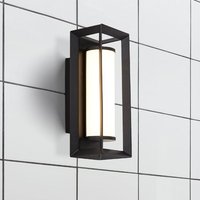 Product photograph of Chaplin Led Large Rectangular Wall Light In Matt Black from Furniture in Fashion