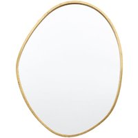 Product photograph of Chattel Large Wall Mirror In Gold Frame from Furniture in Fashion