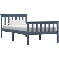 Product photograph of Chilliwack Wooden Single Bed In Grey from Furniture in Fashion