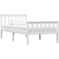 Product photograph of Chilliwack Wooden Single Bed In White from Furniture in Fashion