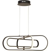 Product photograph of Clip Led 3 Opal Shape Ceiling Pendant Light In Black from Furniture in Fashion