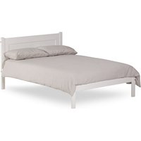 Product photograph of Colman Wooden King Size Bed In White from Furniture in Fashion