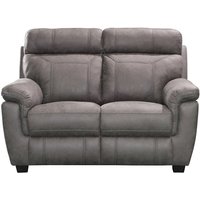 Product photograph of Colyton Fabric Two Seater Sofa In Grey Finish from Furniture in Fashion