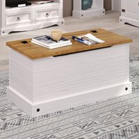 Product photograph of Consett Wooden Blanket In White And Oak from Furniture in Fashion