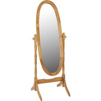 Product photograph of Corrie Cheval Mirror Tall In Antique Pine Frame from Furniture in Fashion