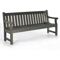 Product photograph of Darko Large Wooden Garden Seating Bench In Dark Grey from Furniture in Fashion