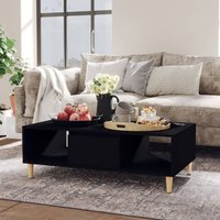 Product photograph of Dastan Wooden Coffee Table With 1 Door In Black from Furniture in Fashion