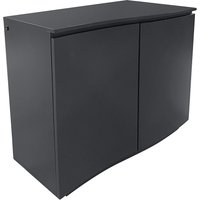 Product photograph of Decatur Led Wooden Sideboard With 2 Doors In Charcoal from Furniture in Fashion