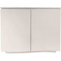 Product photograph of Decatur Led Wooden Sideboard With 2 Doors In Greige from Furniture in Fashion