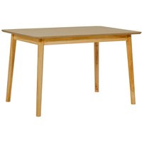 Product photograph of Deland Wooden Dining Table Rectangular In Natural Oak from Furniture in Fashion