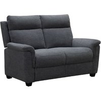 Product photograph of Dessel Chenille Fabric Fixed 2 Seater Sofa In Grey from Furniture in Fashion