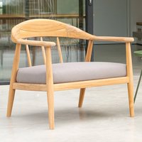 Product photograph of Duluth Wooden Garden Lounge Chair In Natural from Furniture in Fashion