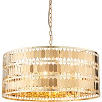 Product photograph of Eldora 5 Lights Ceiling Pendant Light In Gold from Furniture in Fashion