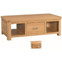 Product photograph of Empire Large Wooden Coffee Table With 1 Drawer from Furniture in Fashion