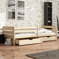 Product photograph of Enoch Wooden Day Bed With Mattress In Pine from Furniture in Fashion
