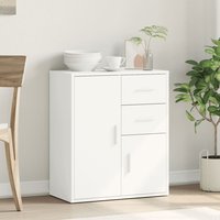 Product photograph of Exeter Wooden Sideboard With 2 Doors 2 Drawers In White from Furniture in Fashion