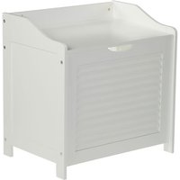 Product photograph of Fargo Wooden Bathroom Laundry Storage Cabinet In White from Furniture in Fashion