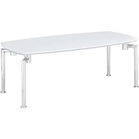 Product photograph of Filia High Gloss Coffee Table In White from Furniture in Fashion