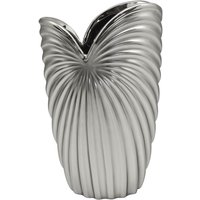Product photograph of Fountain With Cut Ceramic Large Decorative Vase In Silver from Furniture in Fashion