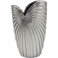 Product photograph of Fountain With Cut Ceramic Small Decorative Vase In Silver from Furniture in Fashion