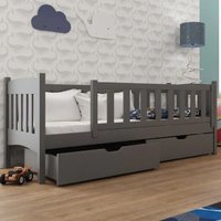 Product photograph of Gautier Wooden Day Bed With Bonnell Mattress In Graphite from Furniture in Fashion
