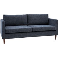 Product photograph of Girona Fabric 3 Seater Sofa With Oak Legs In Charcoal from Furniture in Fashion