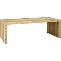 Product photograph of Glasgow Rectangular Wooden Coffee Table In Oak from Furniture in Fashion