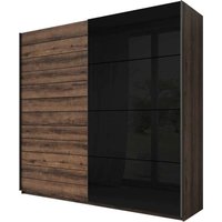 Product photograph of Glens Wooden Wardrobe 200cm 2 Sliding Doors In Monastery Oak from Furniture in Fashion