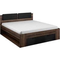 Product photograph of Glens Wooden Divan King Size Bed In Monastery Oak from Furniture in Fashion
