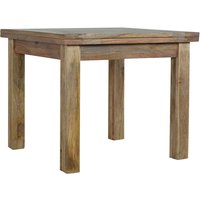 Product photograph of Granary Wooden Square Extending Dining Table In Oak Ish from Furniture in Fashion
