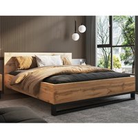 Product photograph of Hamburg Wooden Super King Size Bed In Wotan Oak from Furniture in Fashion