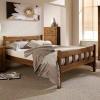 Product photograph of Havanan Wooden Single Bed In Pine from Furniture in Fashion