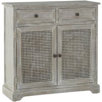Product photograph of Heritox Wooden Sideboard With 2 Doors 2 Drawers In Grey from Furniture in Fashion