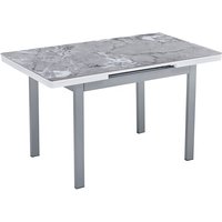 Product photograph of Hervey Extending Sintered Stone Dining Table 130cm In Grey from Furniture in Fashion
