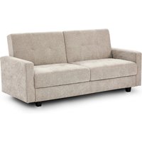 Product photograph of Hilo Fabric 3 Seater Sofa Bed In Beige from Furniture in Fashion